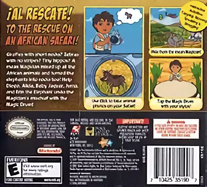 Image n° 2 - boxback : Go, Diego, Go! - Safari Rescue